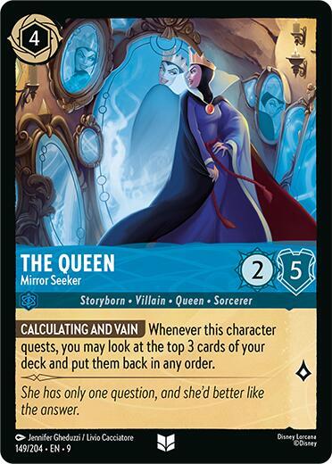 Lorcana - The Queen - Mirror Seeker - Fabled (9)