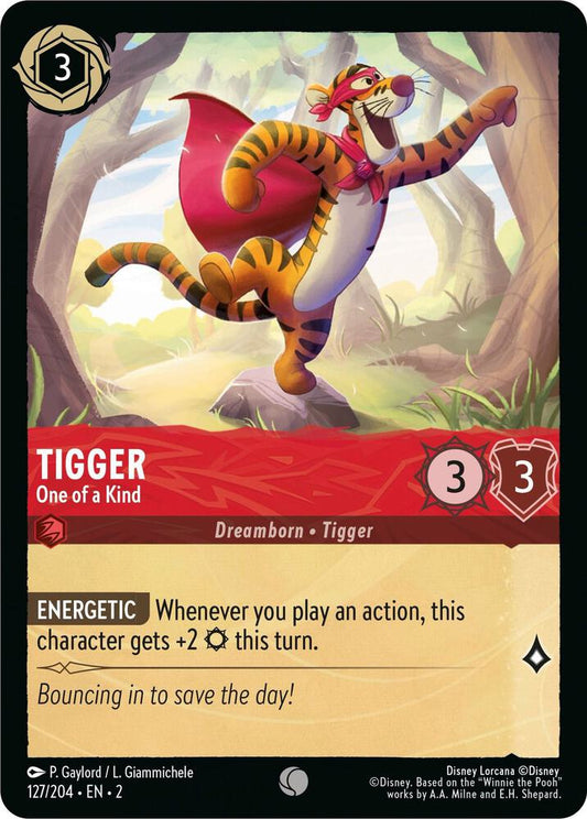 Lorcana - Tigger - One of a Kind - Rise of the Floodborn (2)