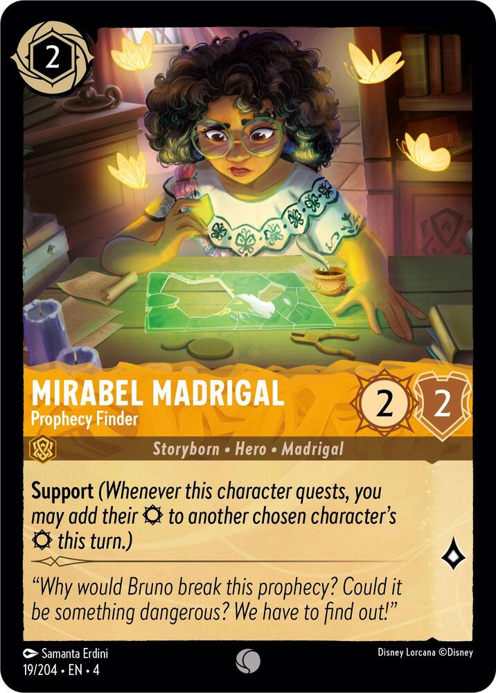 Lorcana - Mirabel Madrigal - Prophecy Finder - Ursula's Return (4)