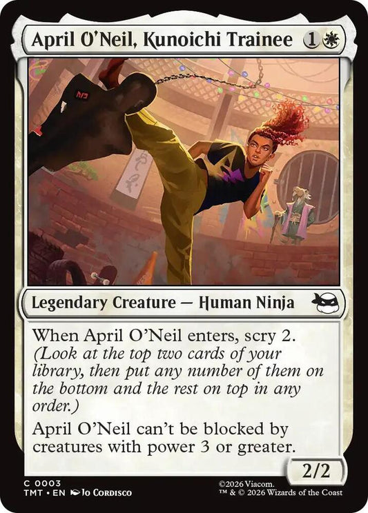 MTG - April O'Neil, Kunoichi Trainee - Teenage Mutant Ninja Turtles (TMT)