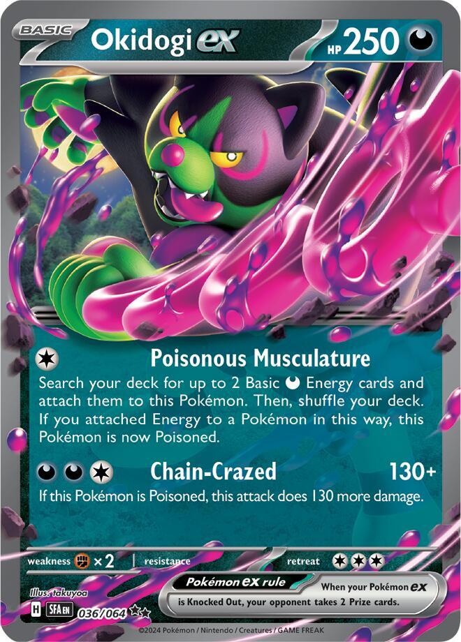 Pokemon - Okidogi ex - 036/064 - SV: Shrouded Fable (SFA)