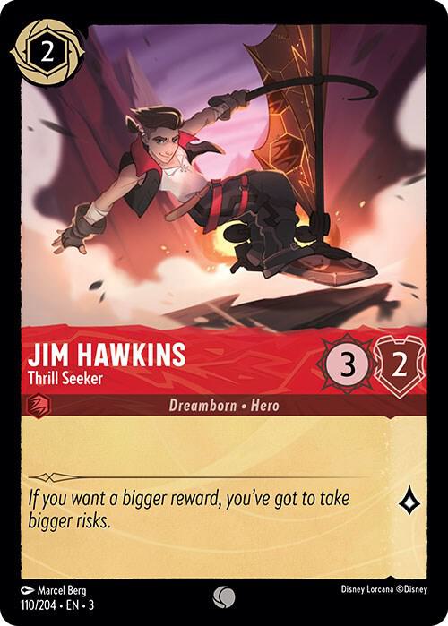 Lorcana - Jim Hawkins - Thrill Seeker - Into the Inklands (3)