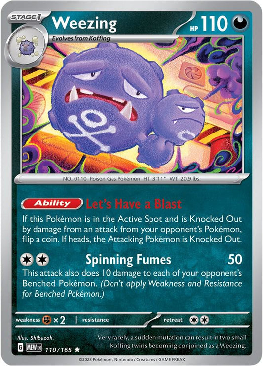 Pokemon - Weezing - SV: Scarlet & Violet 151 (MEW)