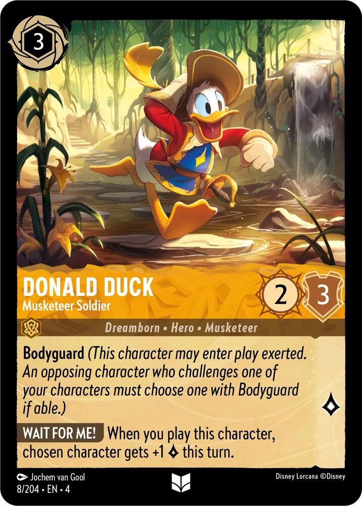 Lorcana - Donald Duck - Musketeer Soldier - Ursula's Return (4)