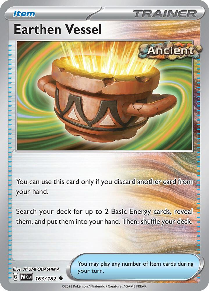 Pokemon - Earthen Vessel - SV04: Paradox Rift (PAR) Reverse Holofoil