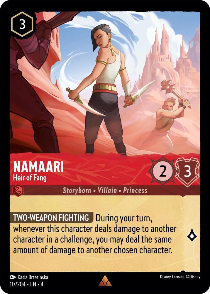 Lorcana - Namaari - Heir of Fang - Ursula's Return (4)