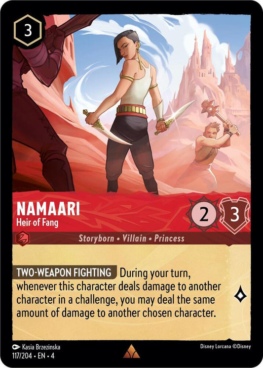 Lorcana - Namaari - Heir of Fang - Ursula's Return (4)