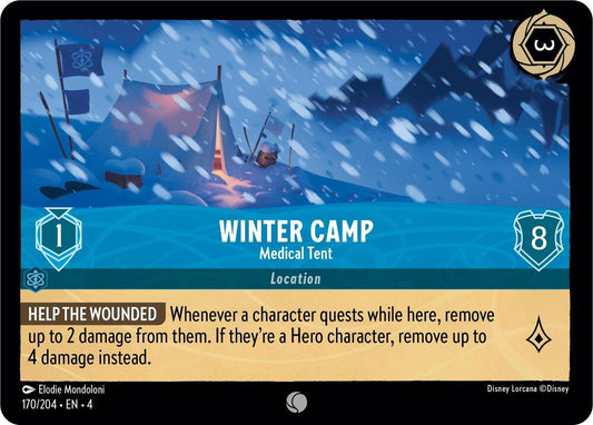 Lorcana - Winter Camp - Medical Tent - Cold Foil - Ursula's Return (4)