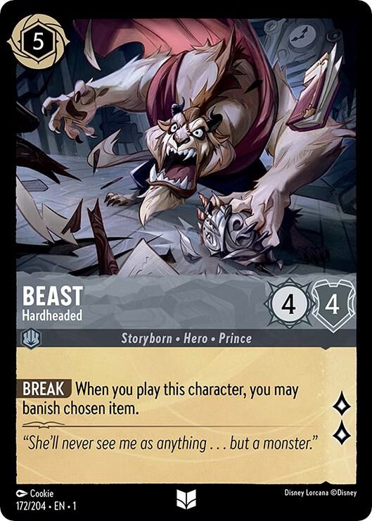 Lorcana - Beast - Hardheaded - The First Chapter (1)
