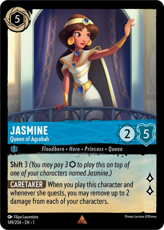 Lorcana  - Jasmine - Queen of Agrabah - The First Chapter (1)