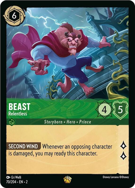 Lorcana - Beast - Relentless - Rise of the Floodborn (2)