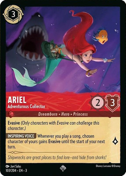 Lorcana - Ariel - Adventurous Collector - Into the Inklands (3)
