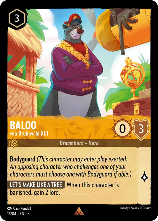 Lorcana - Baloo - von Bruinwald XIII - Into the Inklands (3)