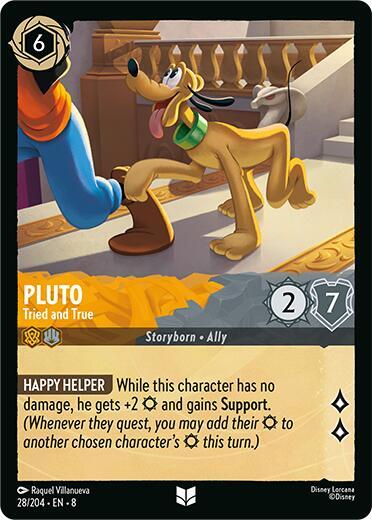 Lorcana - Pluto Tried and True -  Reign of Jafar