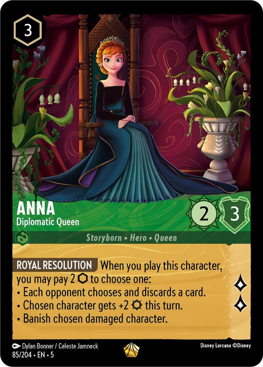 Lorcana - Anna - Diplomatic Queen - Shimmering Skies (5)