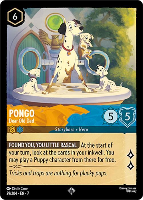 Lorcana - Pongo - Dear Old Dad - Archazia's Island (7)