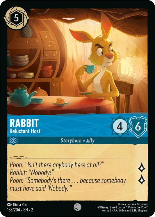 Lorcana - Rabbit - Reluctant Host - Rise of the Floodborn (2)