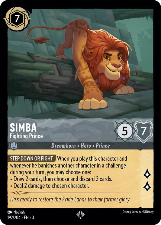 Lorcana - Simba - Fighting Prince - Into the Inklands (3)