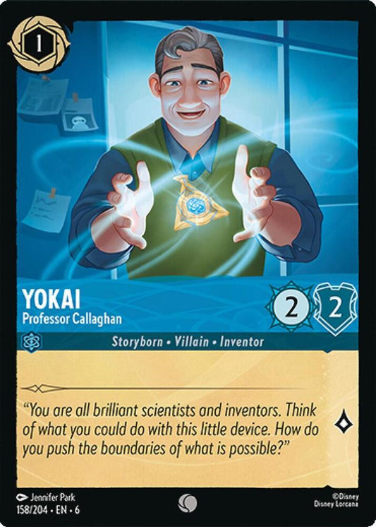 Lorcana - Yokai - Professor Callaghan - Azurite Sea (6)