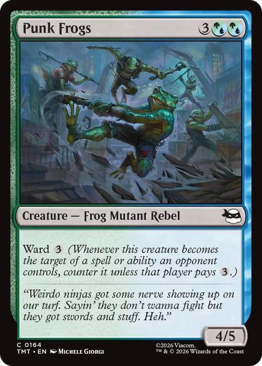 MTG - Punk Frogs - Teenage Mutant Ninja Turtles (TMT)