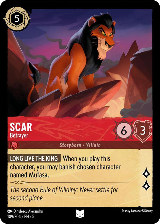 Lorcana - Scar - Betrayer - Shimmering Skies (5)