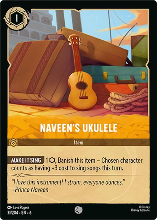 Lorcana - Naveen's Ukulele - Azurite Sea (6)