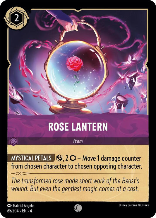 Lorcana - Rose Lantern - Cold Foil - Ursula's Return (4)