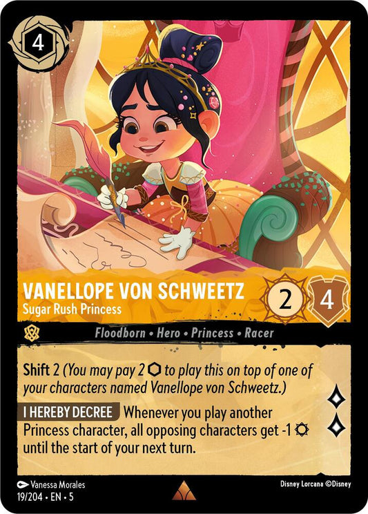 Lorcana - Vanellope von Schweetz - Sugar Rush Princess - Shimmering Skies (5)