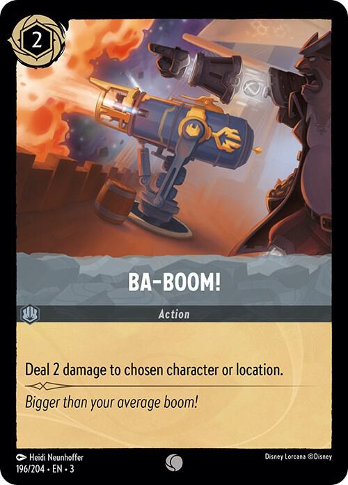 Lorcana - Ba-Boom! - Cold Foil - Into the Inklands (3)