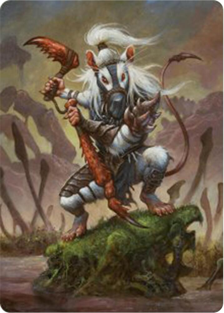 MTG - Ink-Eyes, Servant of Oni Art Card - Art Series: Bloomburrow (ASBLB)