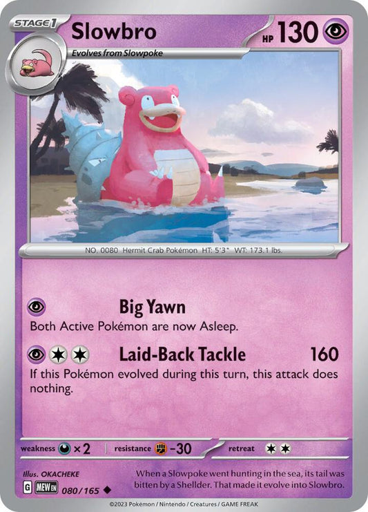 Pokemon - Slowbro - SV: Scarlet & Violet 151 (MEW)