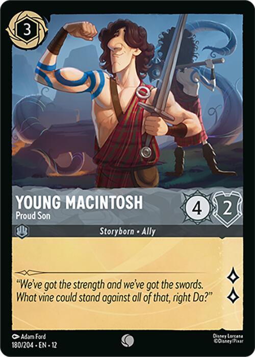 Lorcana - Young Macintosh - Proud Son - Wilds Unknown (12)