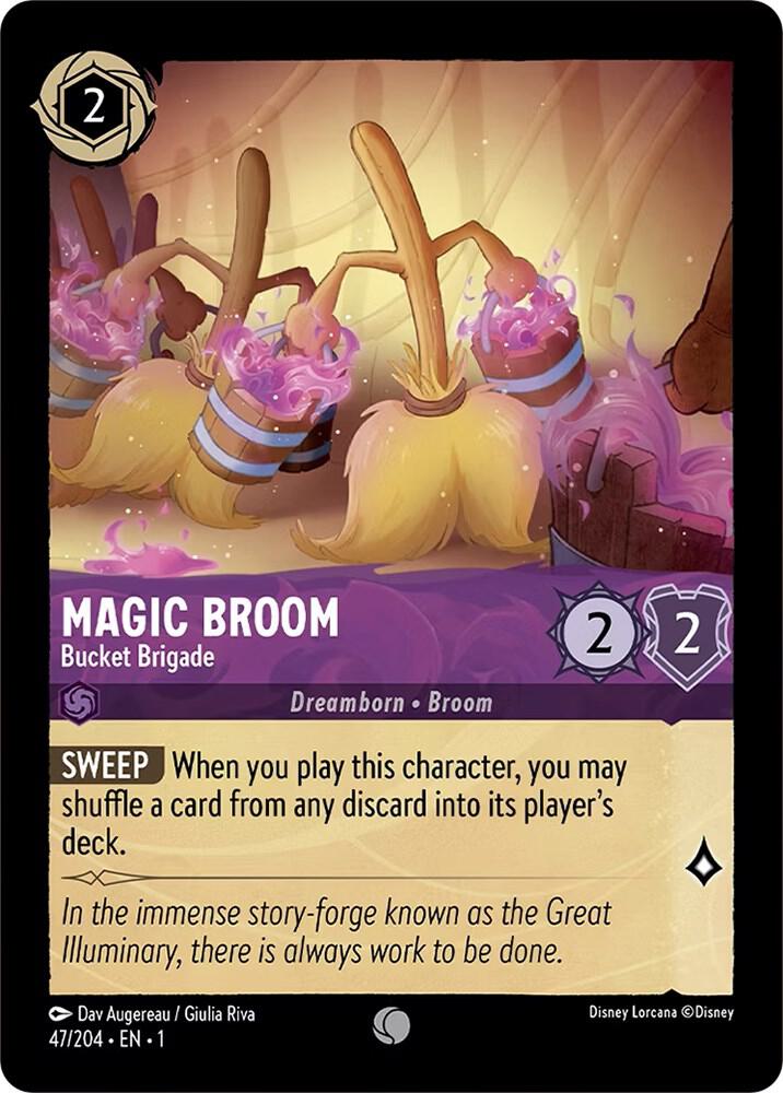 Lorcana - Magic Broom - Bucket Brigade - The First Chapter (1)