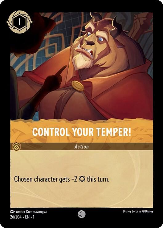 Lorcana - Control Your Temper! - The First Chapter (1)
