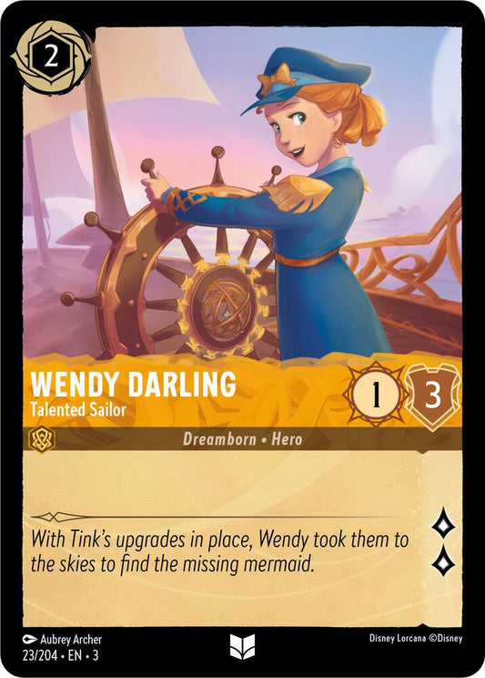 Lorcana - Wendy Darling - Talented Sailor - Into the Inklands (3)