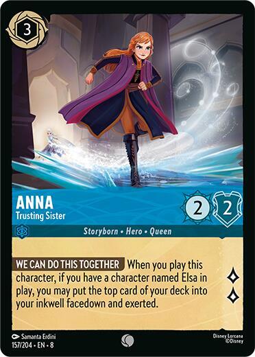 Lorcana - Anna - Trusting Sister - Reign of Jafar (8)