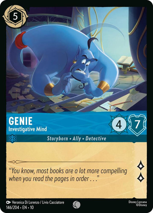 Lorcana - Genie Investigative Mind - Whispers in the Well (10)