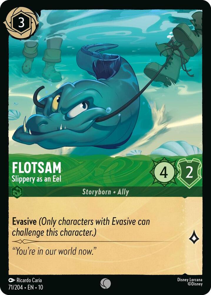 Lorcana - Flotsam Slippery as an Eel - Whispers in the Well (10)
