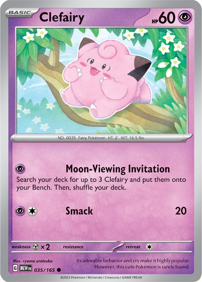 Pokemon - Clefairy - SV: Scarlet & Violet 151 (MEW)