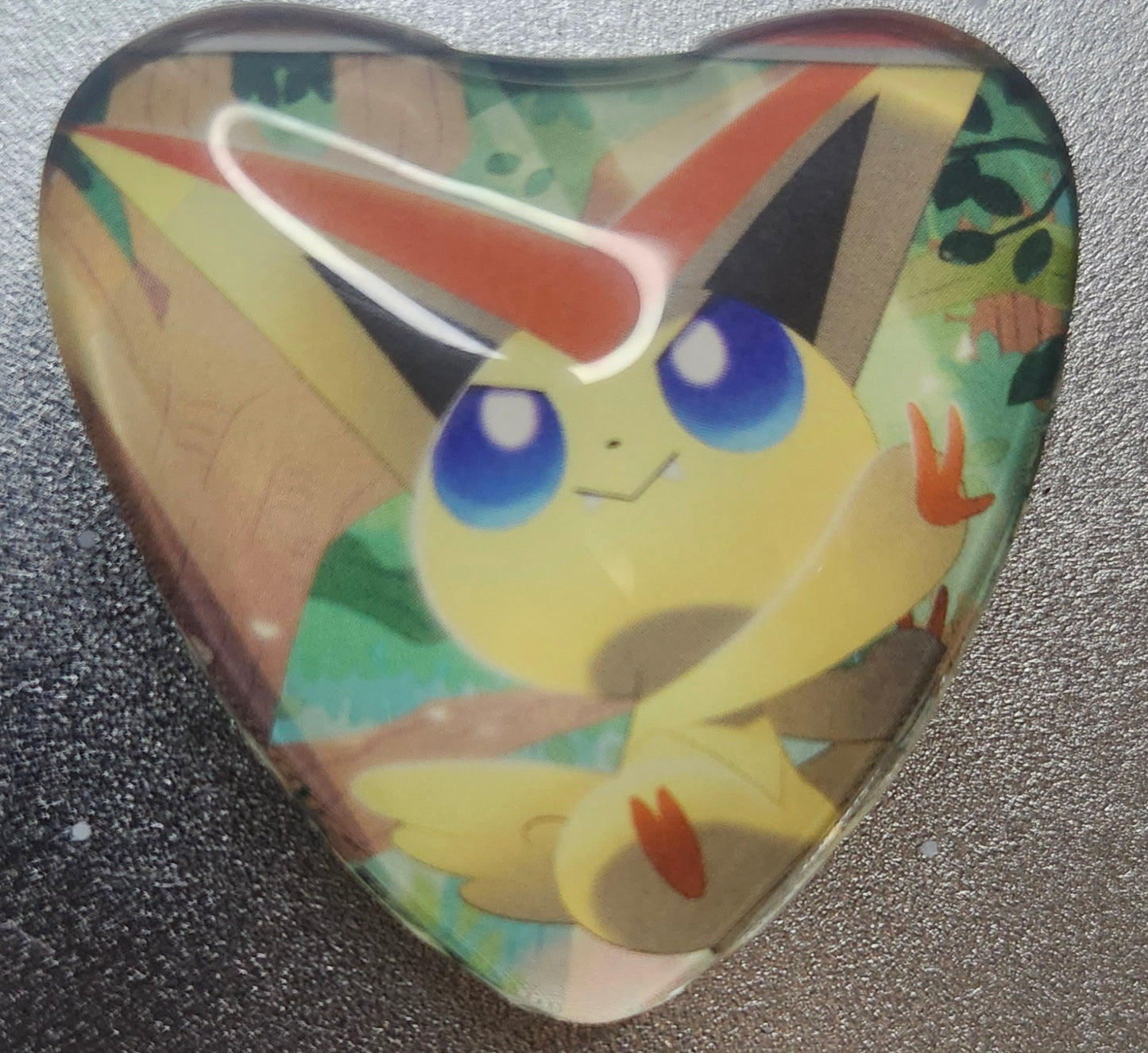 Heart Shaped Themed Magnets Pokemon