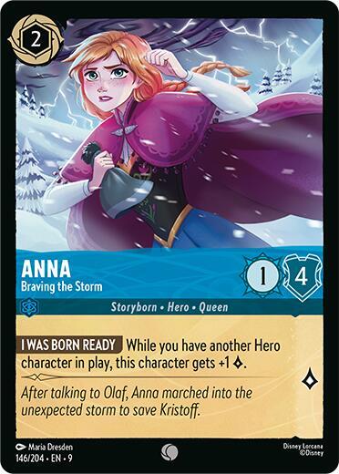 Lorcana - Anna - Braving the Storm - Fabled (9)