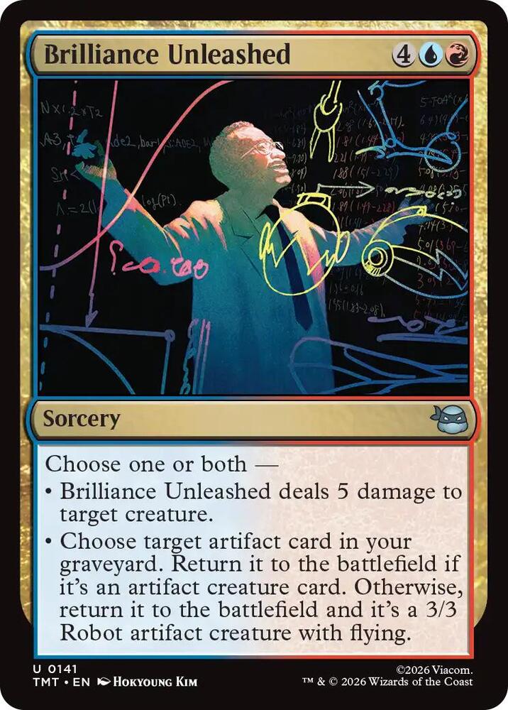 MTG - Brilliance Unleashed - Teenage Mutant Ninja Turtles (TMT) Foil
