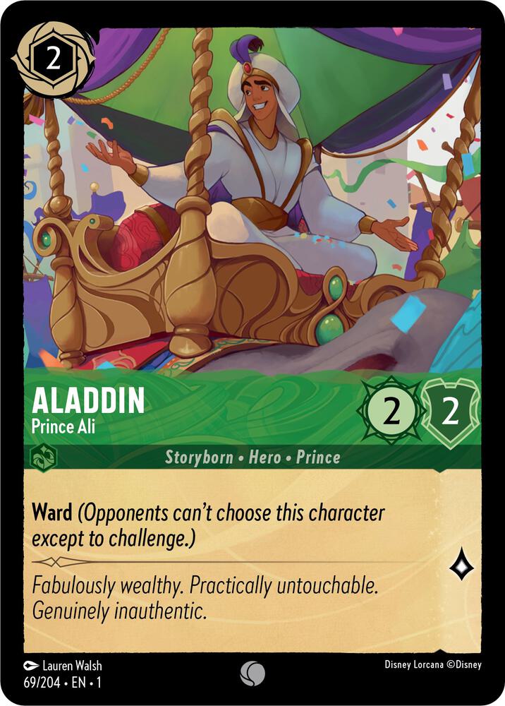 Lorcana - Aladdin - Prince Ali - The First Chapter (1)