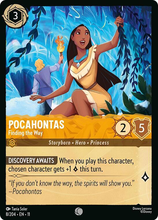 Lorcana - Pocahontas - Finding the Way - Winterspell (11)