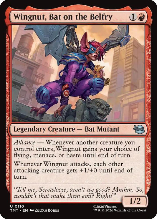 MTG - Wingnut, Bat on the Belfry - Teenage Mutant Ninja Turtles (TMT)