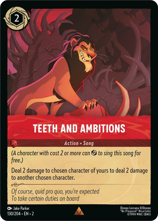 Lorcana - Teeth and Ambitions - Rise of the Floodborn (2)