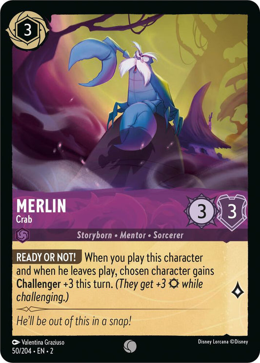 Lorcana - Merlin - Crab - Rise of the Floodborn (2)
