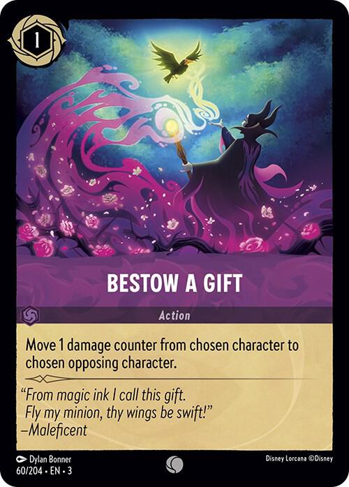 Lorcana - Bestow a Gift - Cold Foil - Into the Inklands (3)