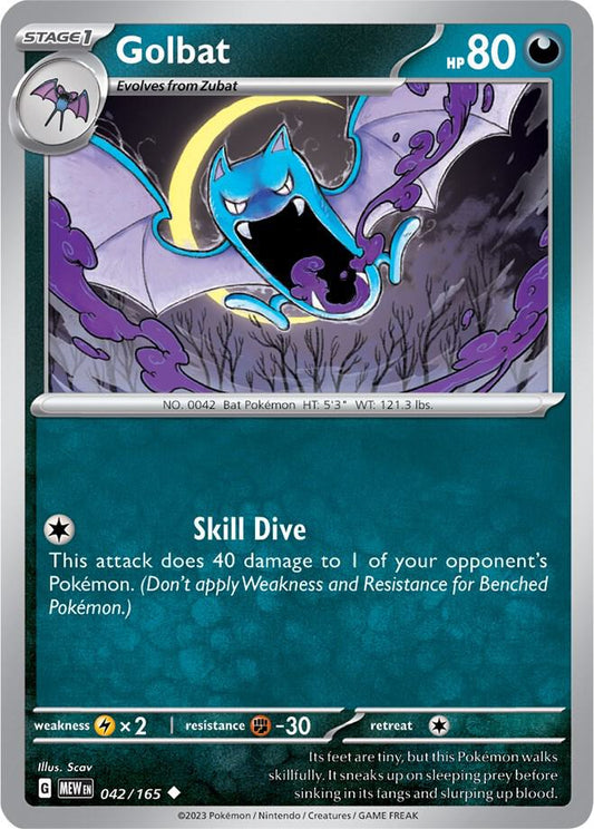 Pokemon - Golbat - SV: Scarlet & Violet 151 (MEW)