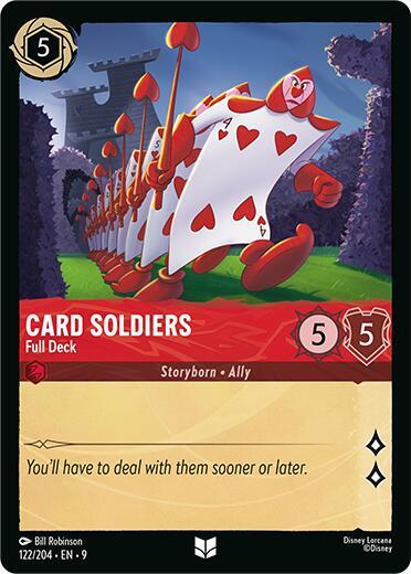 Lorcana - Card Soldiers - Full Deck - Fabled (9)